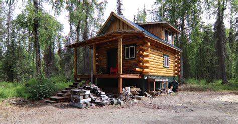 alaskan cabins in remote areas sale cheap